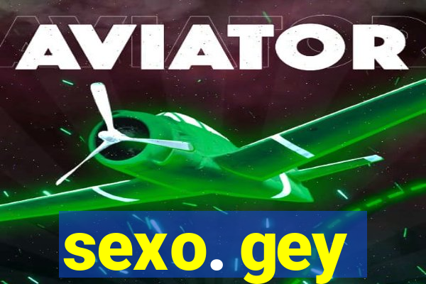 sexo. gey
